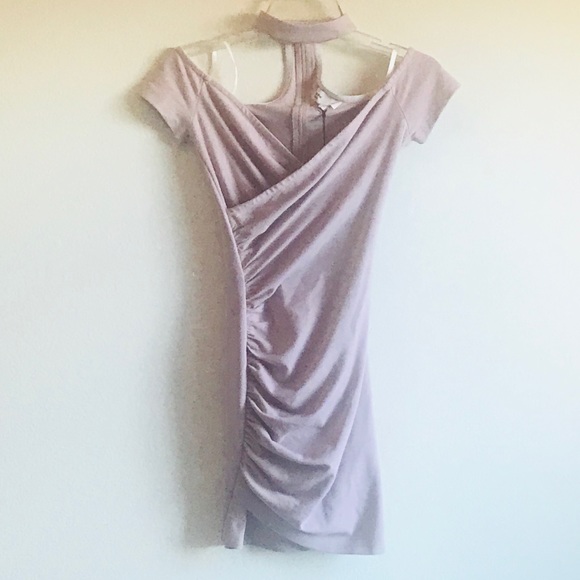 Revolve -By the way Cordelia Chocker Ruched Dress - Picture 4 of 8